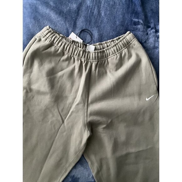 Nike NikeLab Heavyweight Fleece Pants Mens Sz Large Light Army White CW5460-320 - Picture 5 of 10